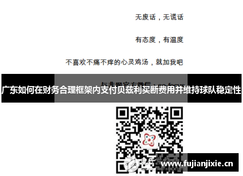 广东如何在财务合理框架内支付贝兹利买断费用并维持球队稳定性