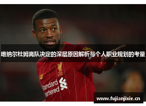 维纳尔杜姆离队决定的深层原因解析与个人职业规划的考量